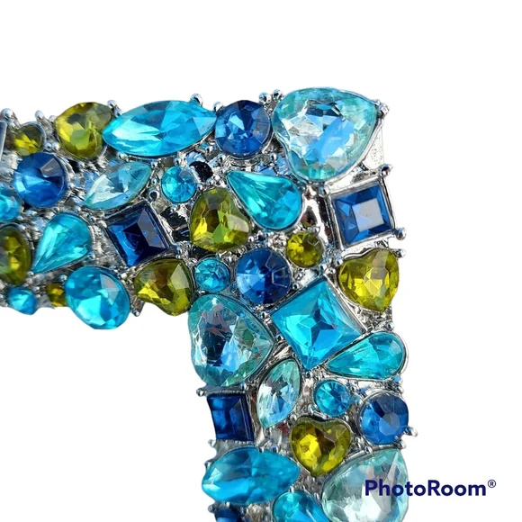 Wellesley Manor Rhinestone Bling picture frame - Picture 3 of 9